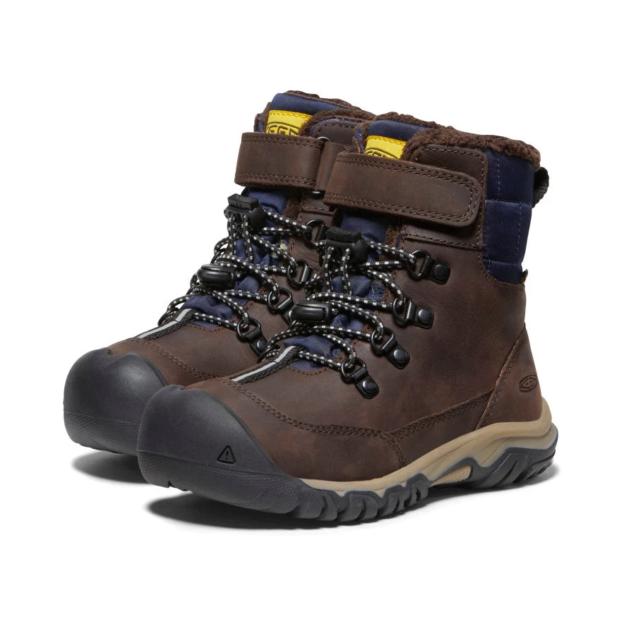 Keen Little Kids' Kanibou Waterproof Winter Boot | Java/Naval Academy - Image 2