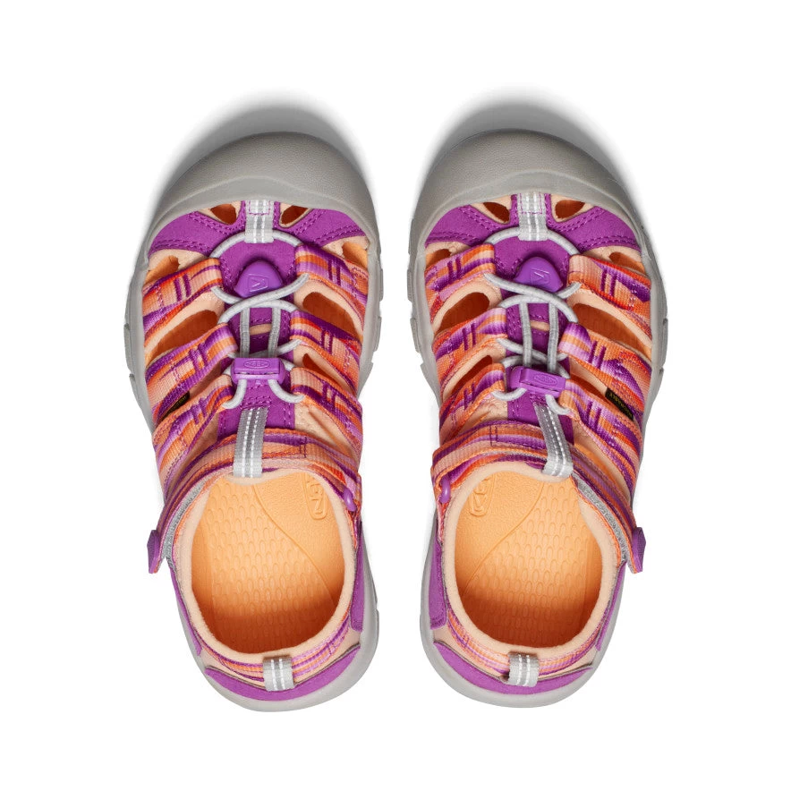 Keen Big Kids' Newport H2 | Willowherb/Tangerine - Image 4