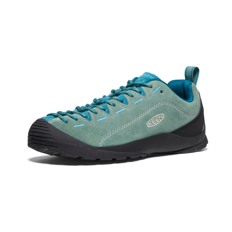 Keen Women's Jasper Suede Sneakers | Dark Forest/Deep Lagoon - Image 4