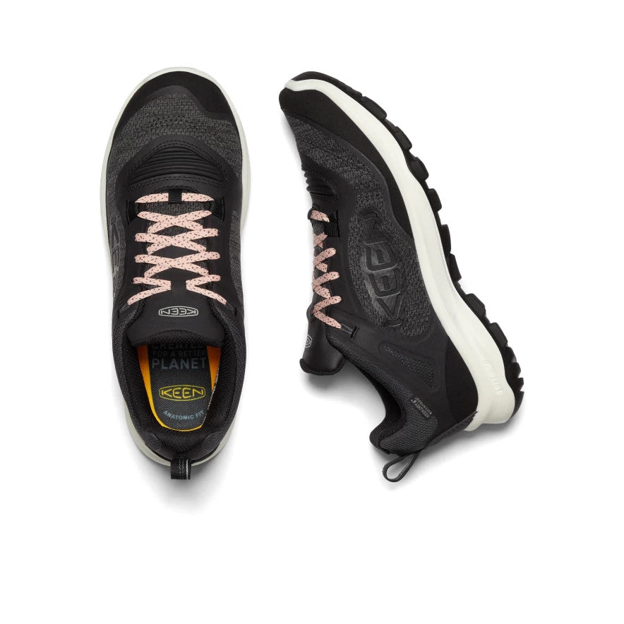 Women's Terradora Flex Waterproof Hiking Shoe | Black/Peachy KEEN - Image 4