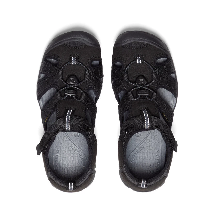 Keen Big Kids' Seacamp II CNX | Black/Grey - Image 4