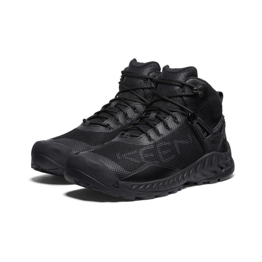 Keen Men's NXIS EVO Waterproof Boot | Triple Black - Image 2