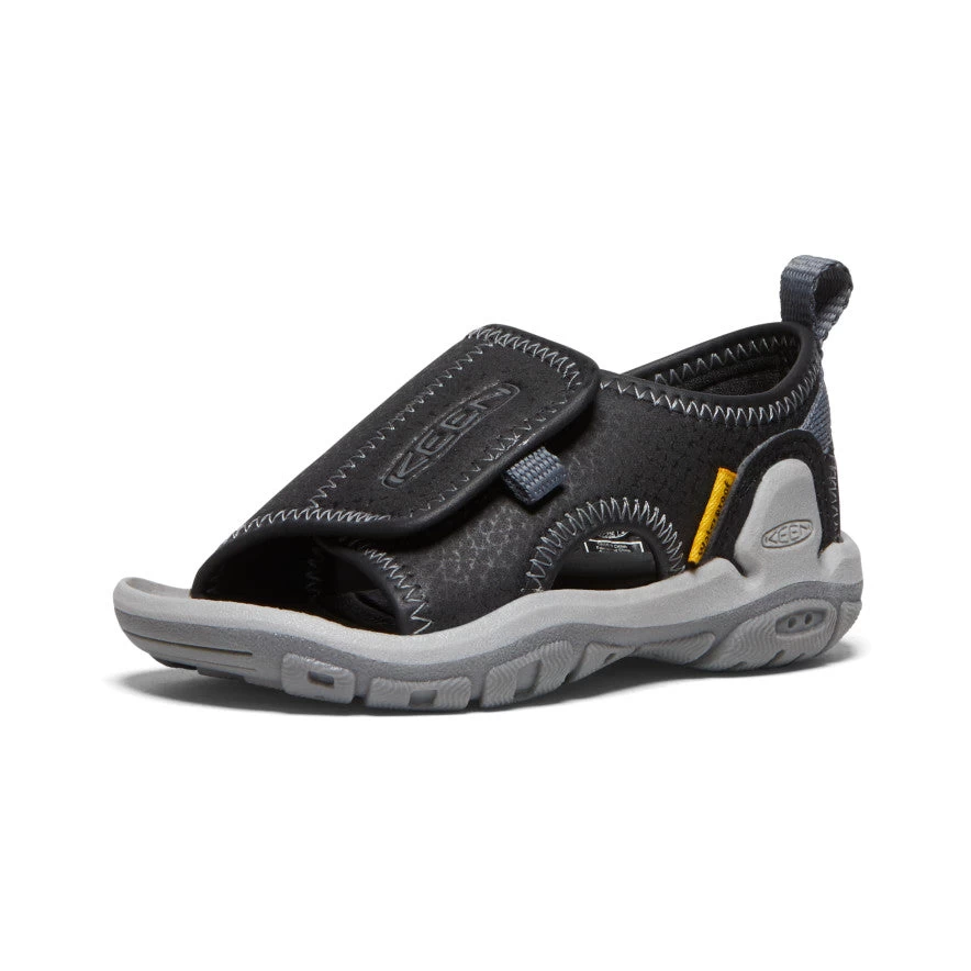 Keen Toddlers' Knotch River Open-Toe | Black/Steel Grey - Image 3