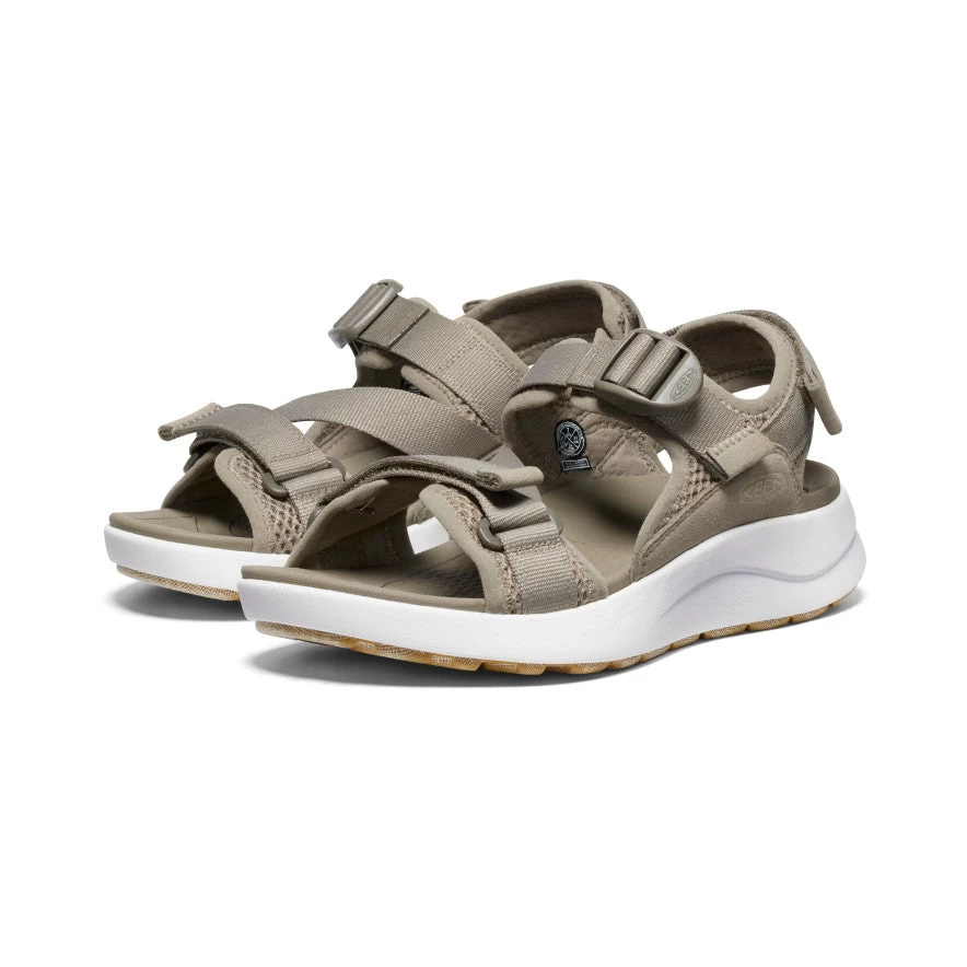 Keen Women's Elle Sport Backstrap Sandal | Brindle/Star White - Image 2