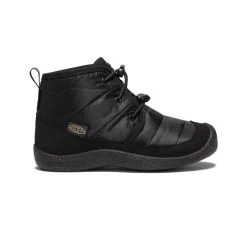 Keen Big Kids' Howser II Waterproof Chukka | Black/Black