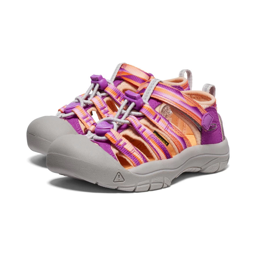 Keen Little Kids' Newport H2 | Willowherb/Tangerine - Image 2