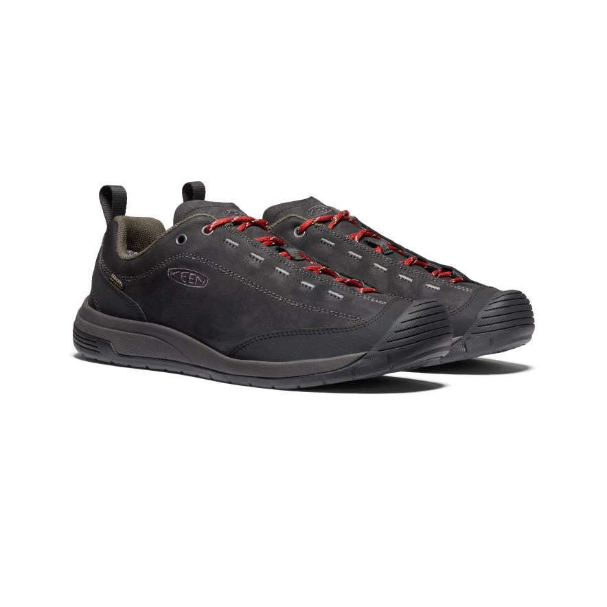 Keen Men's Jasper II Waterproof Shoe | Black/Raven - Image 2