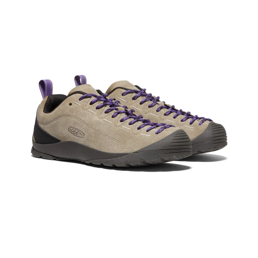 Keen Women's Jasper Suede Sneakers | Brindle/Tillandsia Purple - Image 2