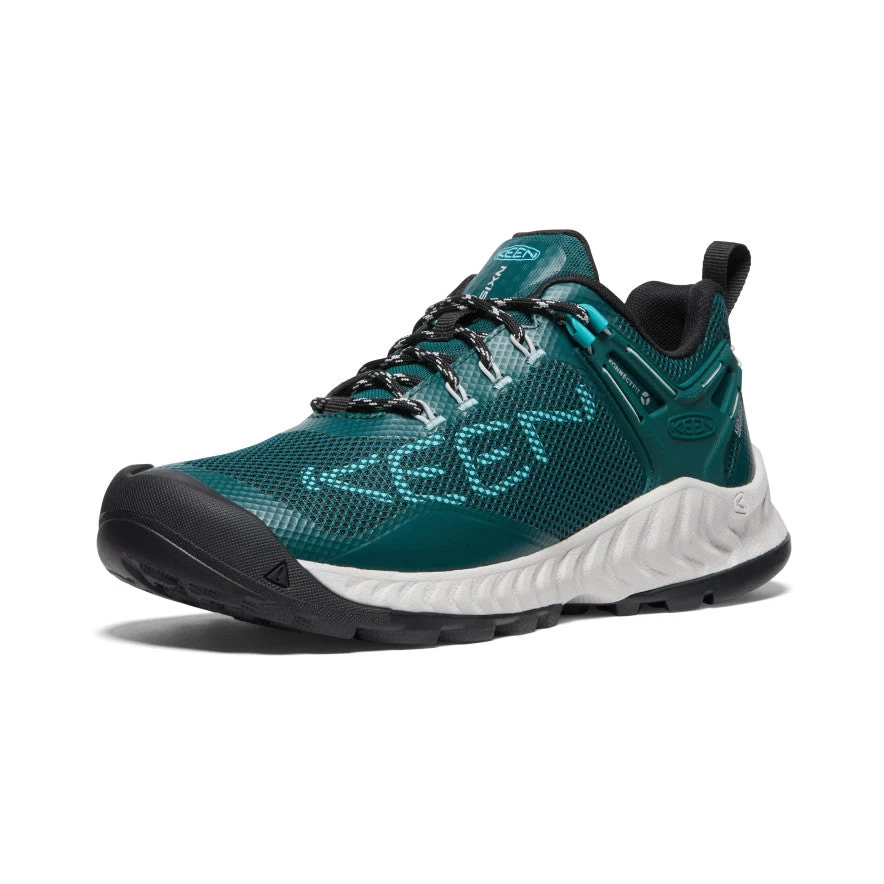 Keen Women's NXIS EVO Waterproof Shoe | Sea Moss/Ipanema - Image 3