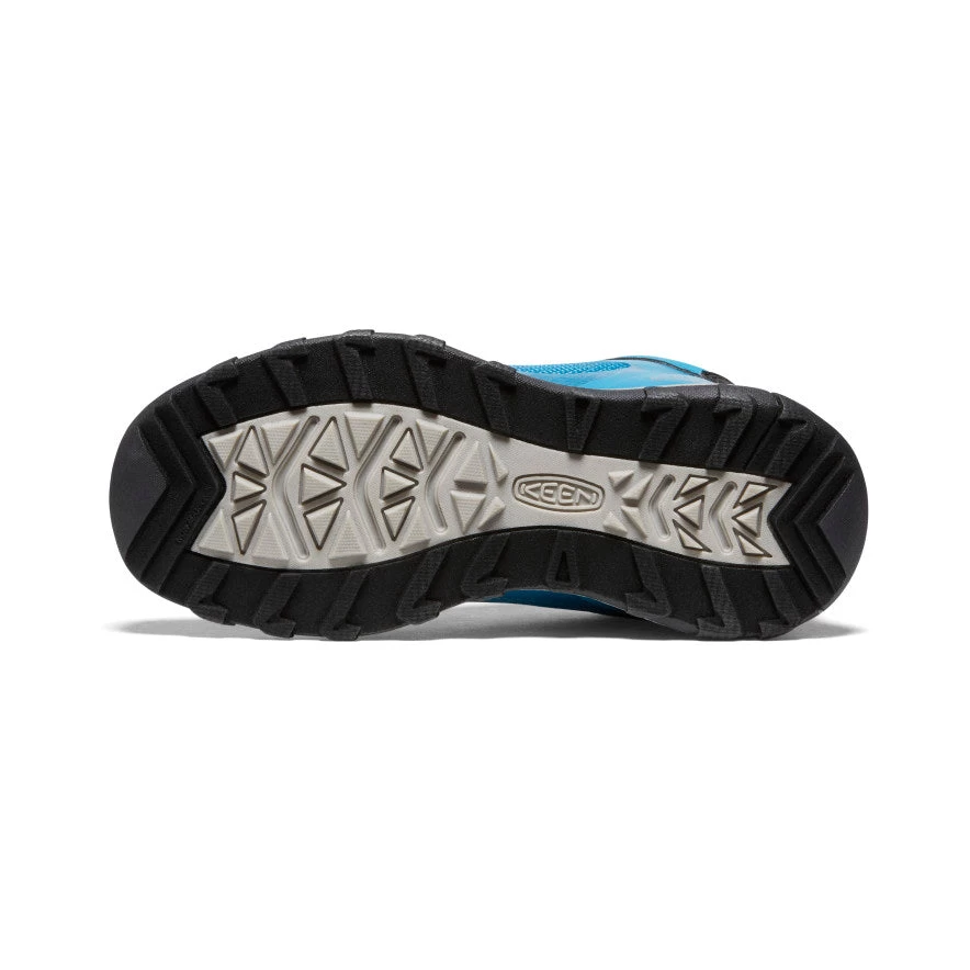 Keen Big Kids' Wanduro Waterproof Boot | Fjord Blue/Fuchsia Purple - Image 6