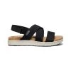 Keen Women's Elle Criss Cross Sandal | Black/Birch