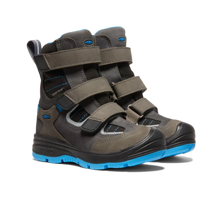 Keen Little Kids' Redwood Winter Waterproof Boot | Raven/Magnet - Image 2