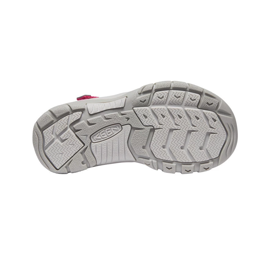 Keen Big Kids' Newport H2 | Verry Berry/Fusion Coral - Image 6
