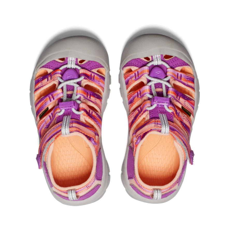 Keen Little Kids' Newport H2 | Willowherb/Tangerine - Image 4