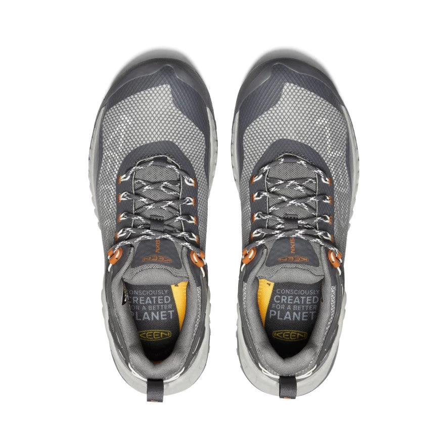 Women's NXIS EVO Waterproof Shoe | Steel Grey/KEEN Maple - Image 4
