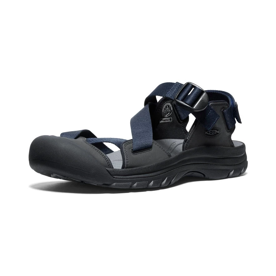 Keen Men's Zerraport II Sandal | Sky Captain/Black - Image 3