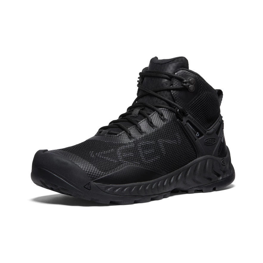 Keen Men's NXIS EVO Waterproof Boot | Triple Black - Image 3