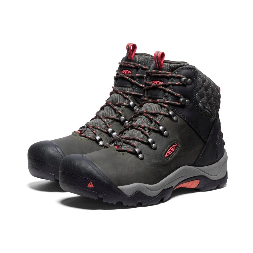 Keen Women's Revel III Waterproof Winter Boot | Black/Rose - Image 2