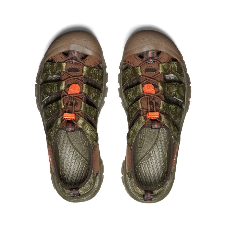 Keen Men's Newport Retro X Smokey Bear | Smokey Bear/Military Olive - Image 4