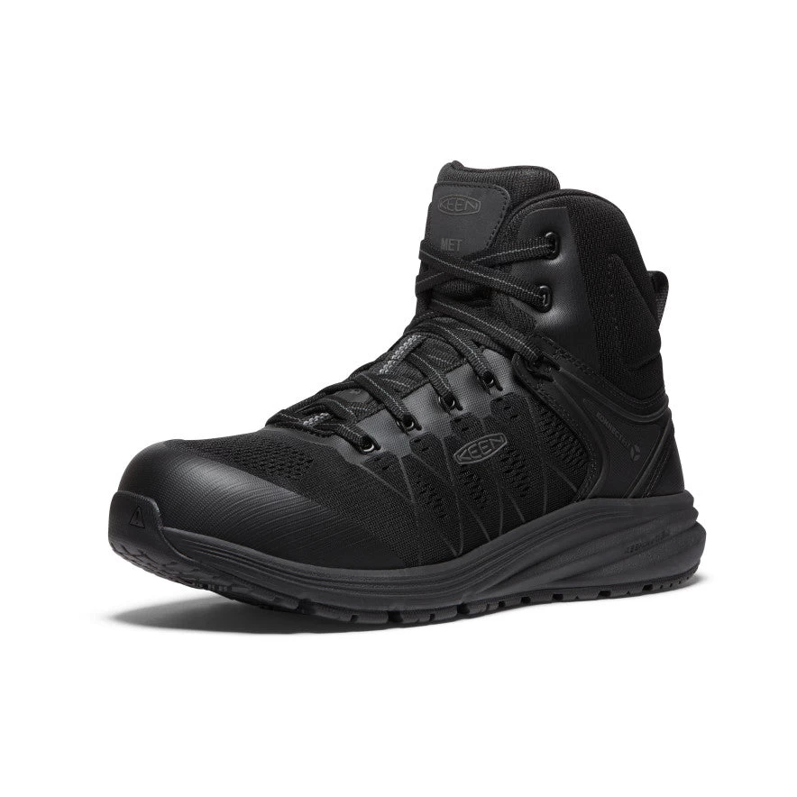 Keen Men's Vista Energy Mid INT MET (Carbon-Fiber Toe) | Black/Raven - Image 3