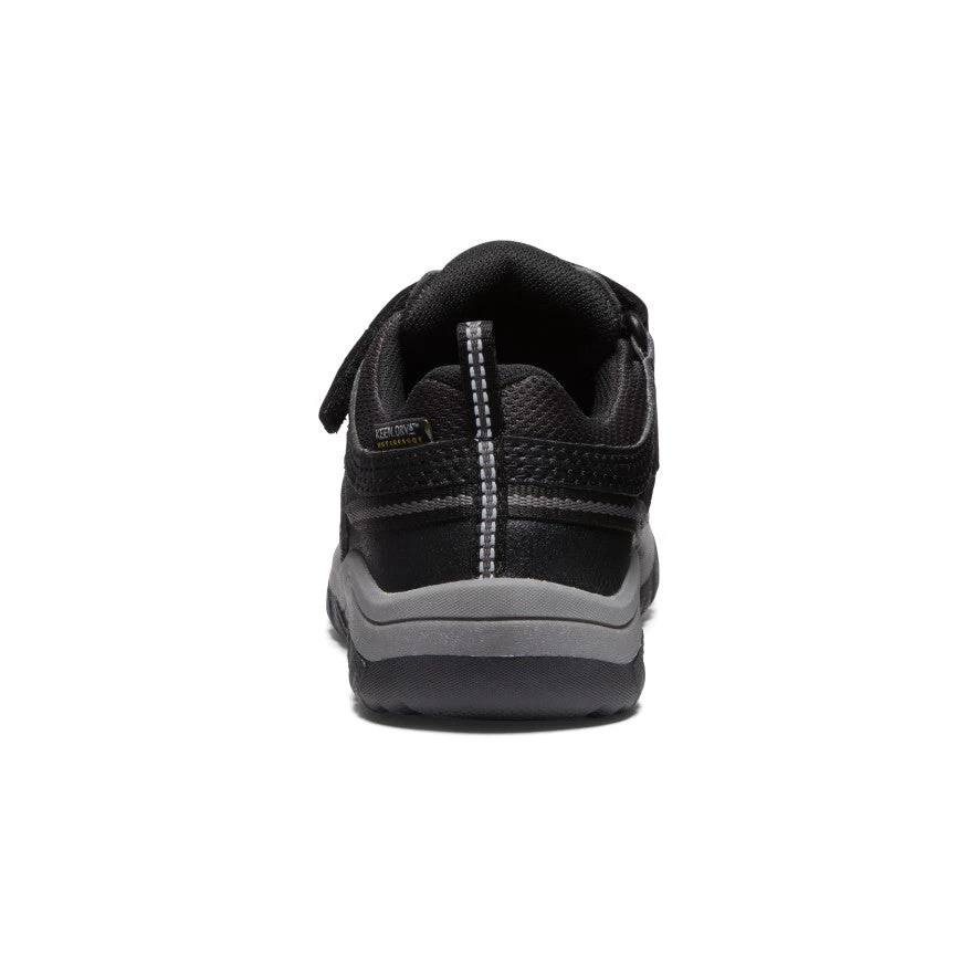 Keen Little Kids' Targhee Waterproof Shoe | Black/Steel Grey - Image 5