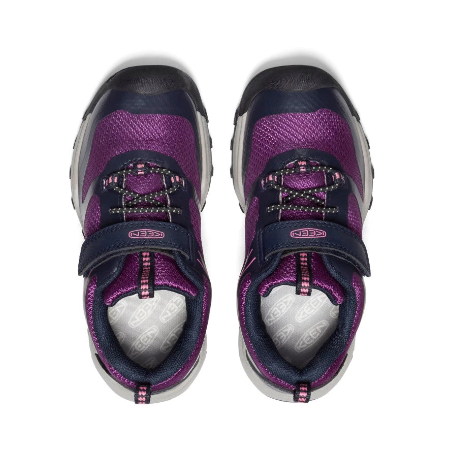 Keen Little Kids' Wanduro Waterproof Shoe | Sky Captain/Charisma - Image 4