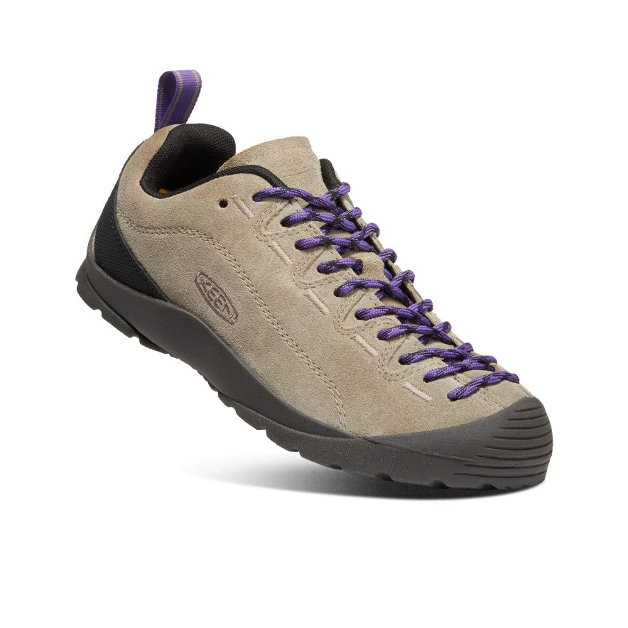 Keen Women's Jasper Suede Sneakers | Brindle/Tillandsia Purple - Image 3