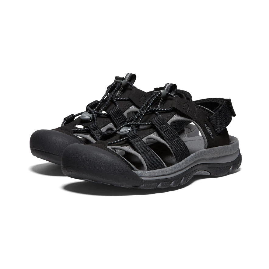 Keen Men's Rapids H2 Sandal | Black/Steel Grey - Image 2
