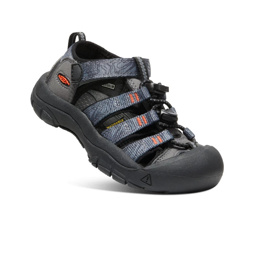 Keen Little Kids' Newport H2 | Steel Grey/Black - Image 3