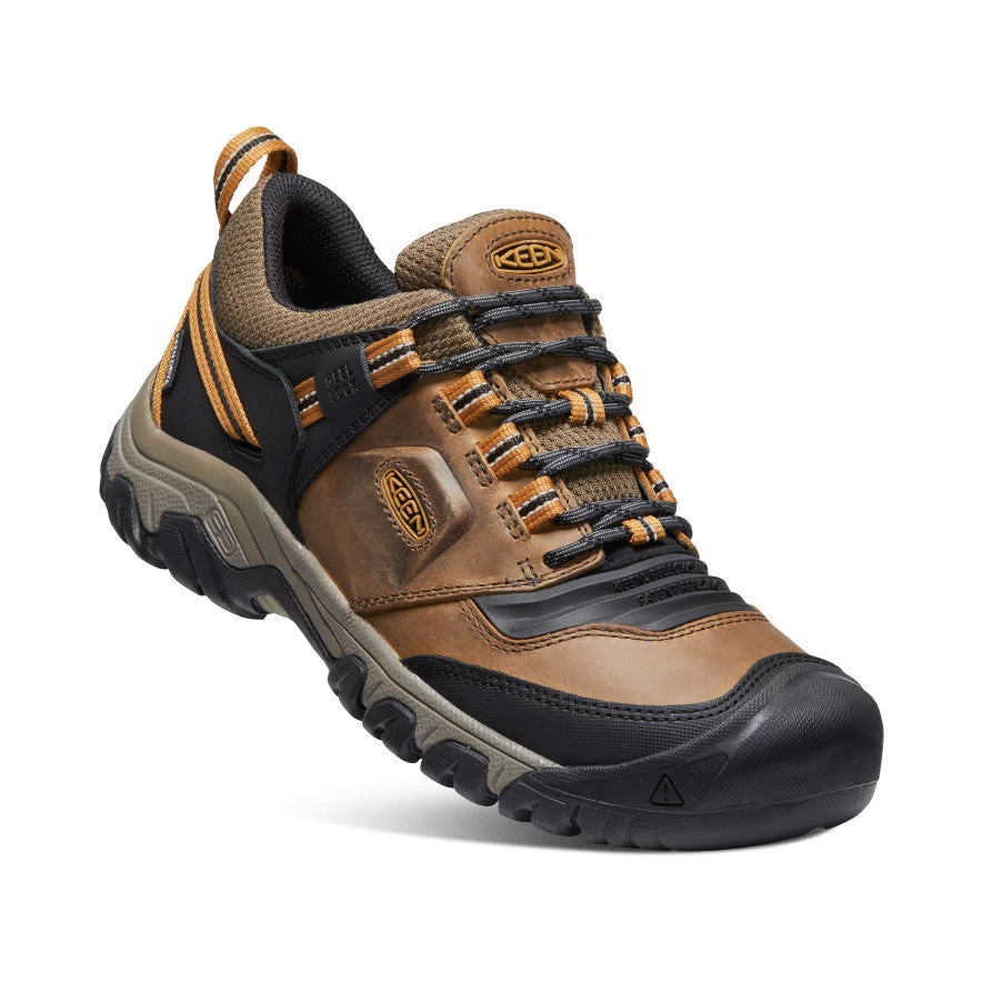 Keen Men's Ridge Flex Waterproof | Bison/Golden Brown - Image 3