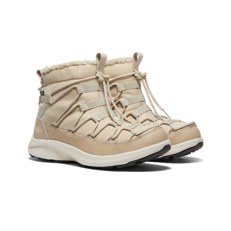 Keen Women's UNEEK SNK II Waterproof Chukka | Safari/Birch - Image 2